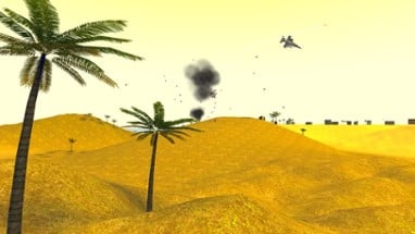 Air Strike Beach War Zone Flight Unlimited Image