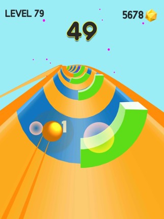 Ball Roll on Pipe screenshot