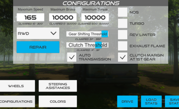 Car screenshot