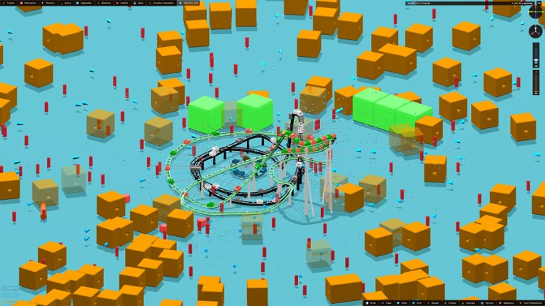 Coaster Clash 2k99 - Roller Coaster Defense screenshot