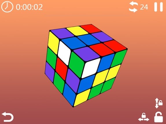 Cube 3D: Puzzle 3x3 screenshot