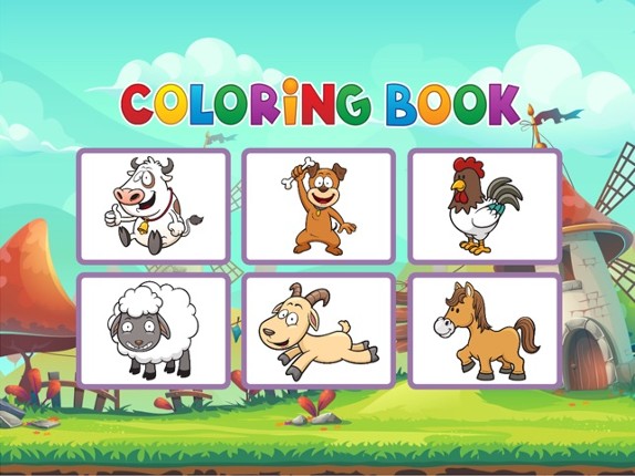 Farm Coloring Book - Animals Painting Game for Kid screenshot