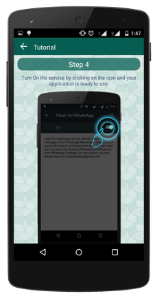 Flash for whatsApp screenshot