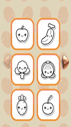 Fruits And Vegetables Phonics Coloring Book: English Vocabulary Learning Free For Toddlers &amp; Kids! Image