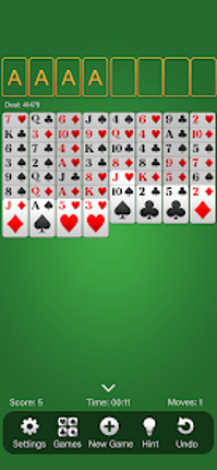 FreeCell Solitaire Image