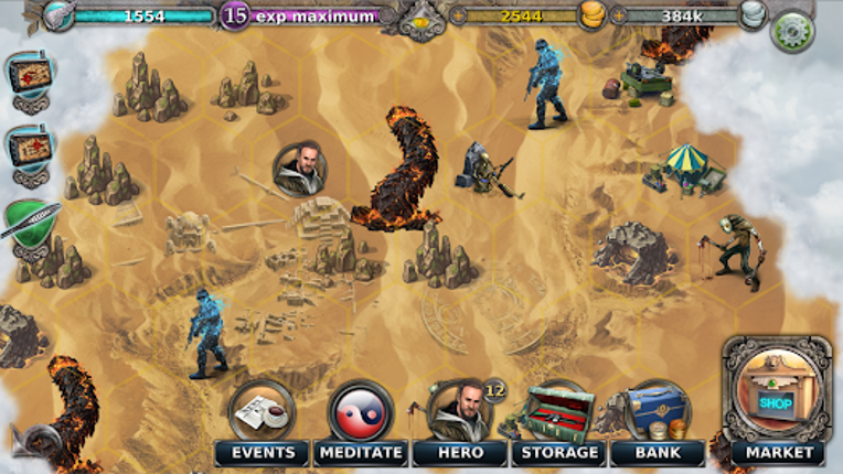 Gunspell - Match 3 Puzzle RPG screenshot