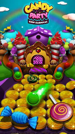 Candy Donuts Coin Party Dozer screenshot