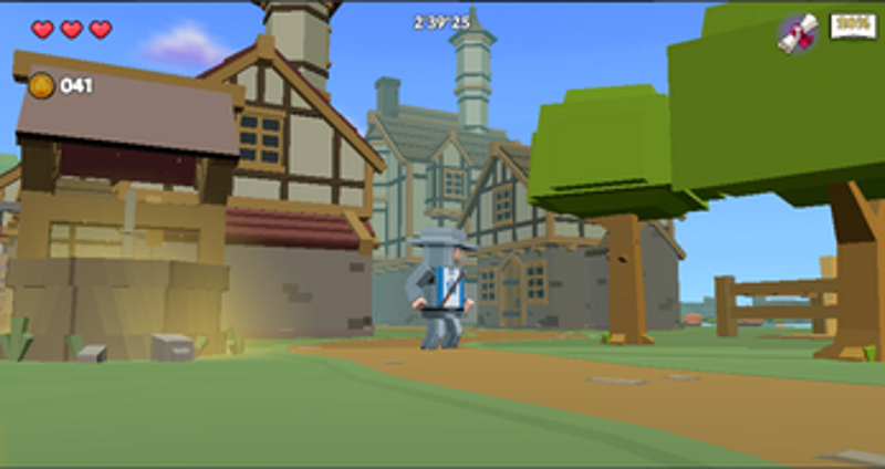 Blocky Parkour: Only Up Adventure Image
