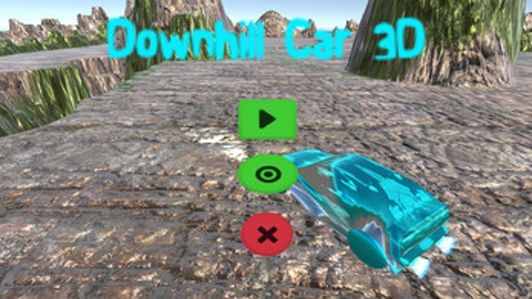 Downhill Car 3D Image