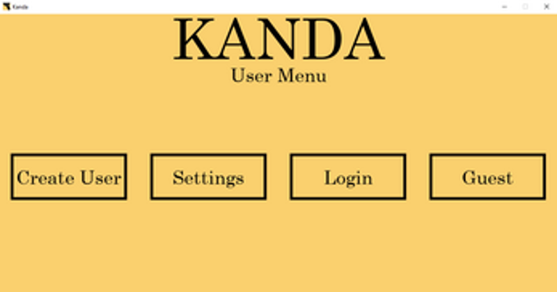 Kanda screenshot