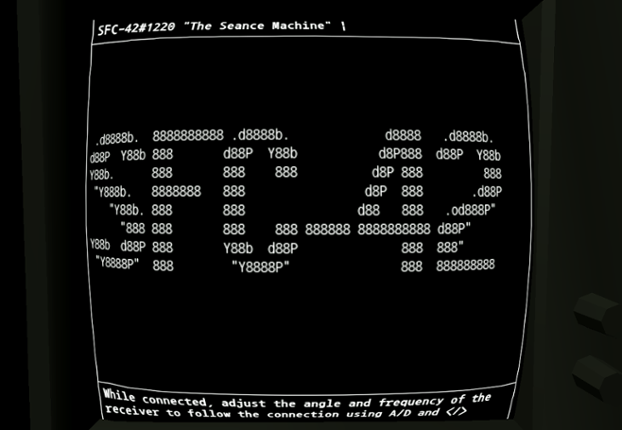 SFC-42: "The Seance Machine" Game Cover