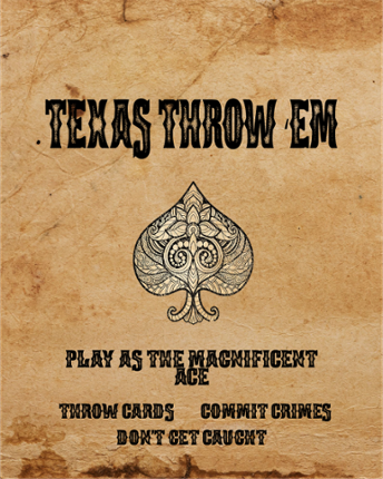 Texas Throw 'Em Game Cover