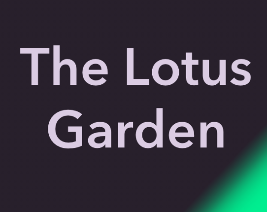 The Lotus Garden Game Cover