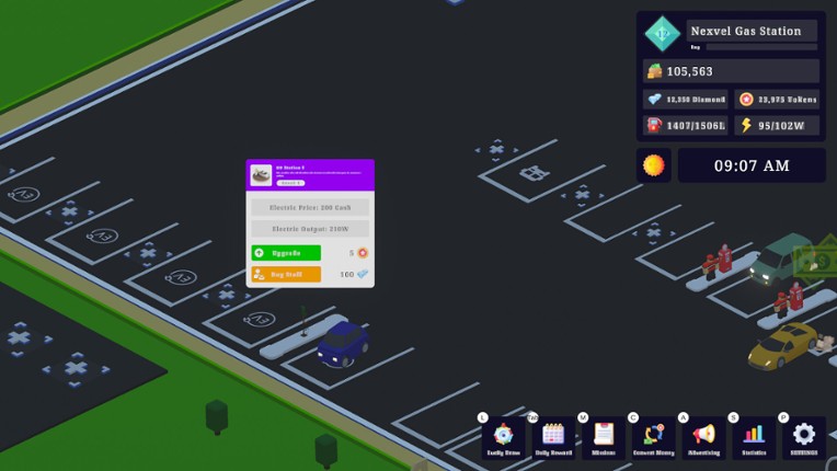 Gas Station Tycoon screenshot