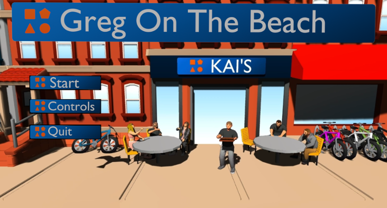 Greg On The Beach Image
