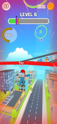 Jetpack Racing 3D : Rocket Fun screenshot