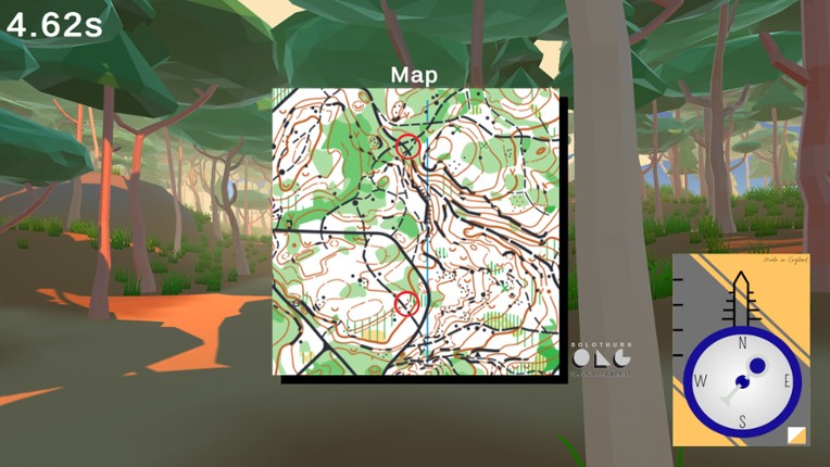 Orienteering Simulator screenshot
