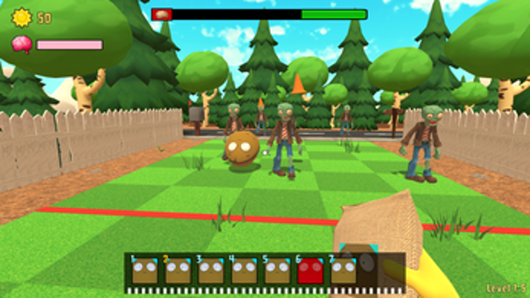 Plants vs Zombies 3D screenshot