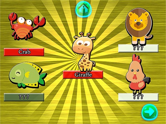 Preschool dots animal shape screenshot