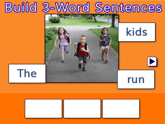 SENTENCE READING MAGIC-Reading Short Vowel CVC words screenshot