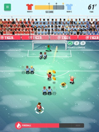 Tiny Striker: World Football screenshot