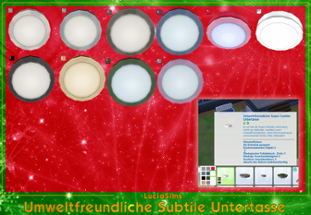 Umweltfreundliche Subtile Untertasse Image