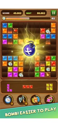 Wood block puzzle blast screenshot