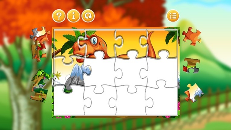Zoo Dinosaur Puzzles: Jigsaw for Toddlers Image