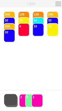 2048 Solitaire screenshot