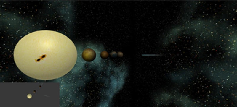 3d solar system Image