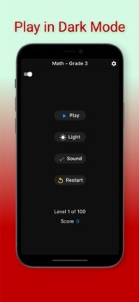 3rd Grade Math Challenge screenshot