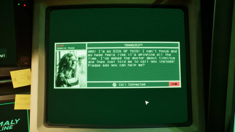 Anomaly Helpline screenshot
