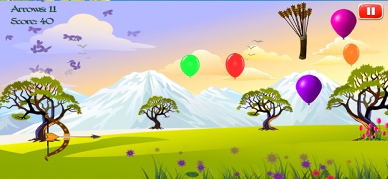 Archery Game: Balloons Shooter screenshot