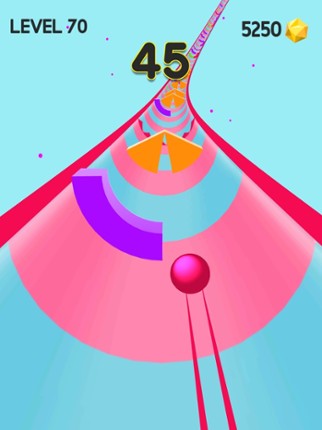 Ball Roll on Pipe screenshot