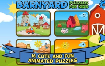 Barnyard Puzzles For Kids Image