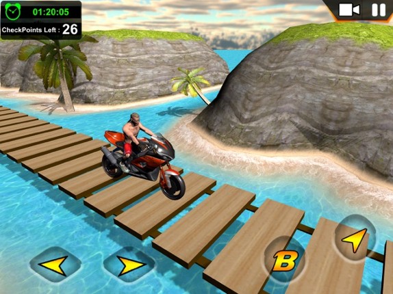 Beach Moto Bike Stunts screenshot