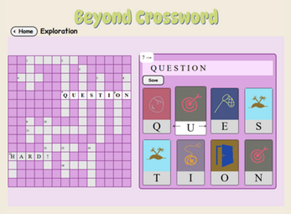 Beyond Crossword screenshot