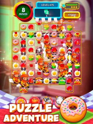 Burger Match 3 screenshot