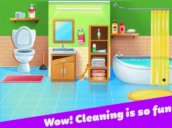 Dream Home Cleaning Game Image