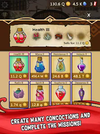 Alchemy Clicker - Potion Maker screenshot