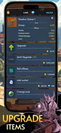 Warshovel: Idle RPG screenshot