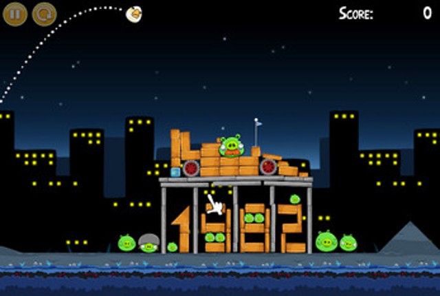 Angry Birds Danger Adove screenshot