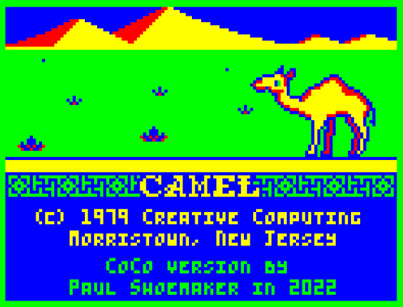 Camel Game Cover