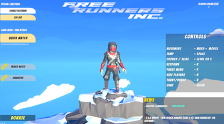 Freerunners Inc. screenshot