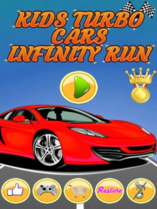 Kids turbo Cars Infinity run, city car driving simulator 2015 Image