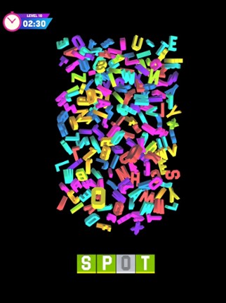 Letter Stack 3D Image