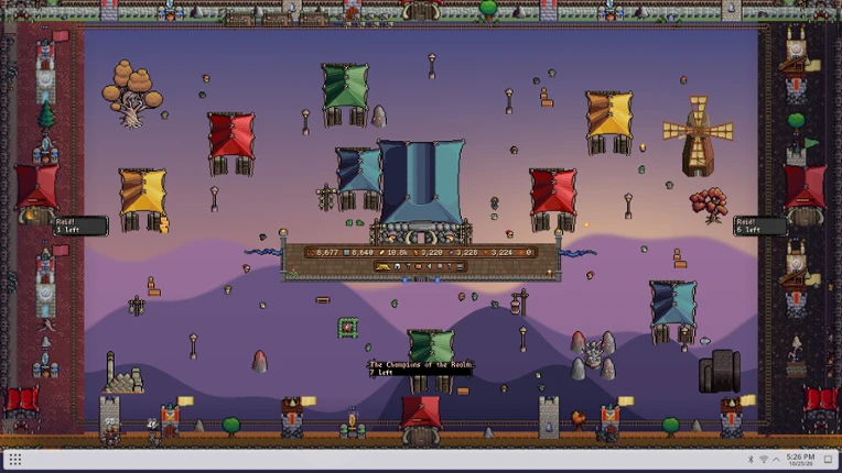 Little Bastion — A Tiny Kingdom That Defends Your Desktop screenshot