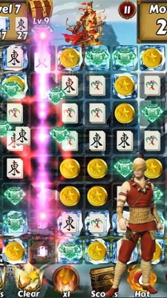 Mahjong Match Adventure World: Swipe jewels and match mahjong tiles! screenshot