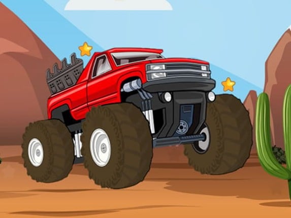 Monster Truck Hidden Stars Game Cover