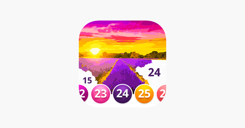 Oil Painting Color by Numbers Image